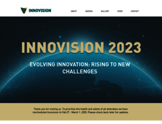 innovisionconference.com screenshot