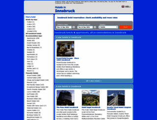 innsbruckhotel.net screenshot