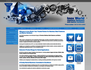 inox-world.com.au screenshot