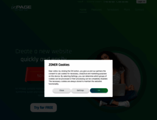 inpageweb.com screenshot