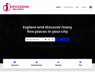 inpickering.com screenshot