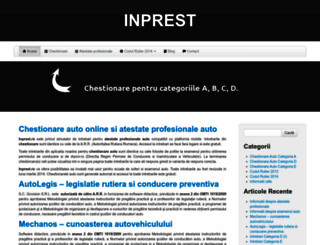 inprest.ro screenshot