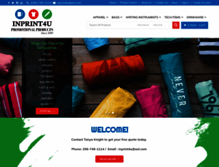 inprint4u.com screenshot