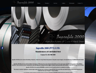 inprofile2000.co.za screenshot