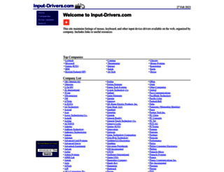 input-drivers.com screenshot