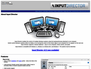 inputdirector.com screenshot