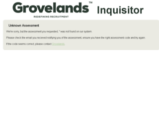 inquisitor.grovelands.co.uk screenshot