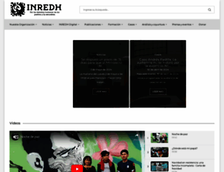 inredh.org screenshot