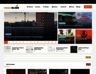 insaatim.com screenshot