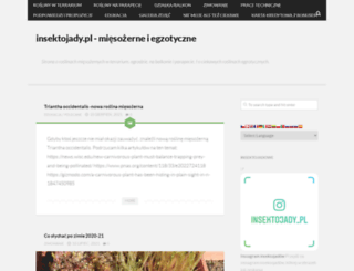insektojady.pl screenshot
