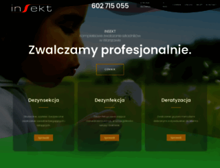 insektwarszawa.pl screenshot