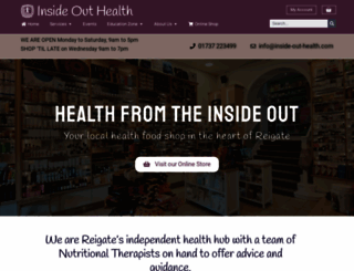 inside-out-health.com screenshot