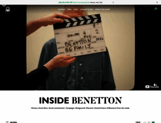 inside.benetton.com screenshot