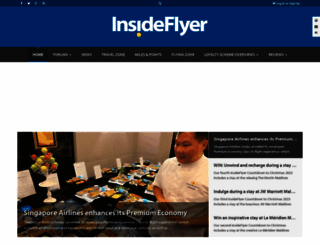 insideflyer.co.uk screenshot