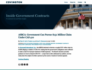 insidegovernmentcontracts.com screenshot