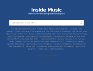 insidemusic.info screenshot