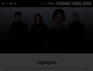 insideoutmusic.com screenshot