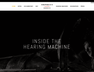insidethehearingmachine.com screenshot