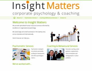 insightmatters.com screenshot