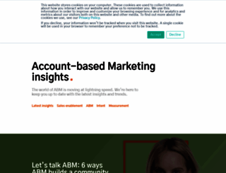 insights.strategicabm.com screenshot