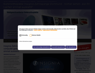 insignia-dortmund.de screenshot