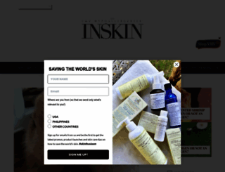 inskin.vmvhypoallergenics.com screenshot
