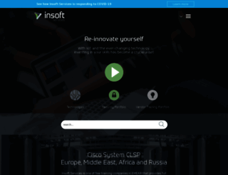 insoftservices.is screenshot