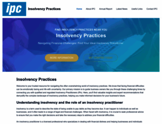 insolvencypractices.org.uk screenshot