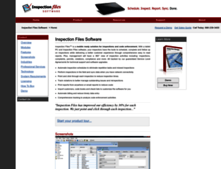 inspectionfiles.com screenshot