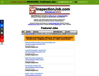 inspectionjob.com screenshot