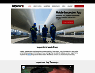 inspectorplusonline.com screenshot