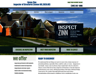 inspectwithzinn.com screenshot