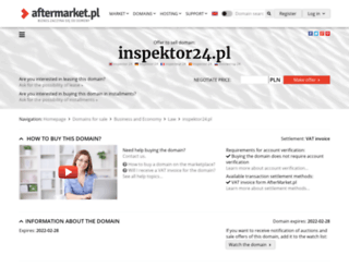 inspektor24.pl screenshot
