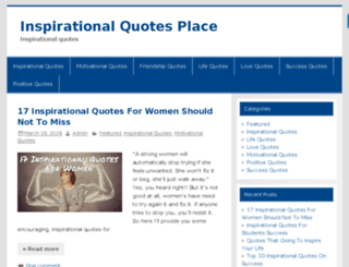 inspirational-quotes-place.com screenshot