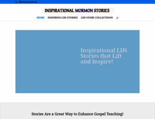 inspirationalmormonstories.com screenshot
