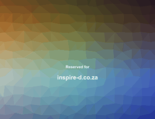 inspire-d.co.za screenshot
