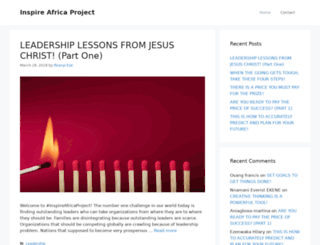 inspireafricaproject.com screenshot