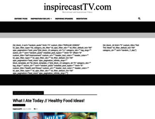 inspirecasttv.com screenshot