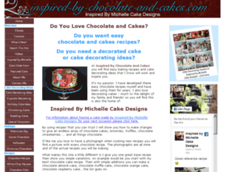 inspired-by-chocolate-and-cakes.com screenshot
