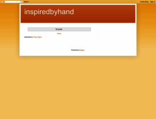 inspiredbyhand.blogspot.com screenshot
