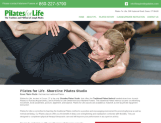 inspiredbypilates.com screenshot