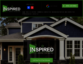 inspiredgeneralcontracting.com screenshot