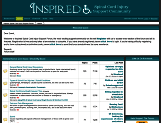 inspiredsciforum.com screenshot