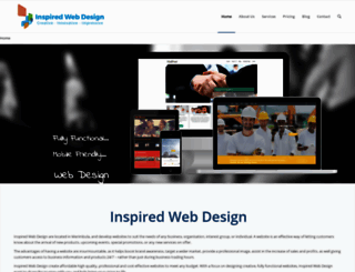 inspiredwebdesign.com.au screenshot