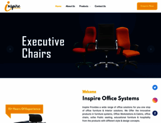 inspirefurniture.in screenshot