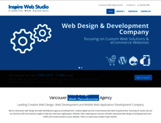 inspirewebstudio.com screenshot