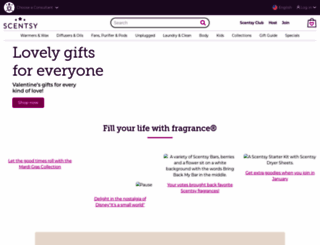 inspiringscents.scentsy.us screenshot