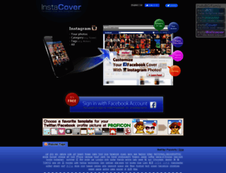 insta-cover.com screenshot