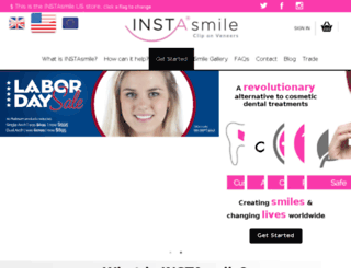 insta-smile.com screenshot