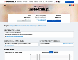 instadruk.pl screenshot